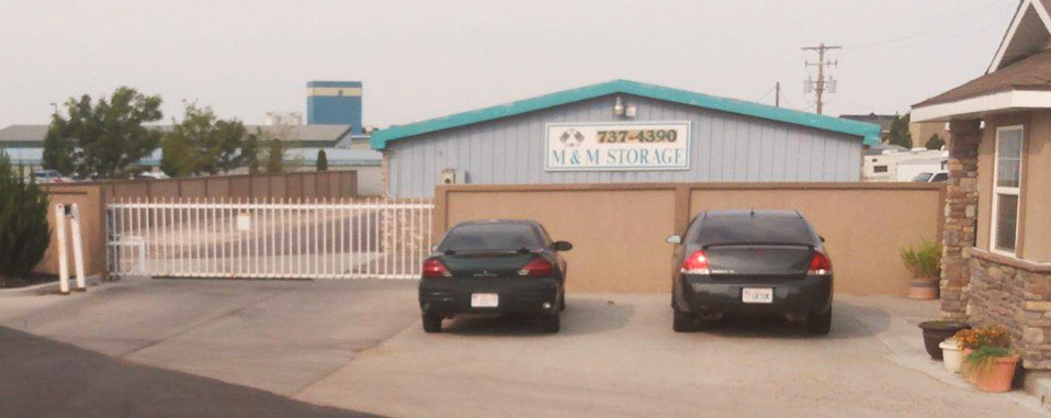 Outside of M & M Storage